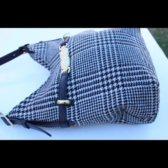 Talbots houndstooth hobo bag - Picture 7 of 8